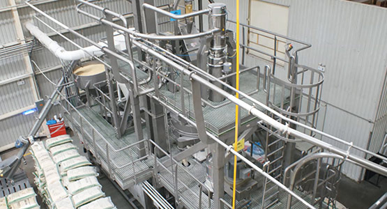 玉米加工厂有热量和控制的Masa制造商raybet雷竞技官网