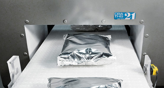 箔片或铝包装产品的工业金属检测