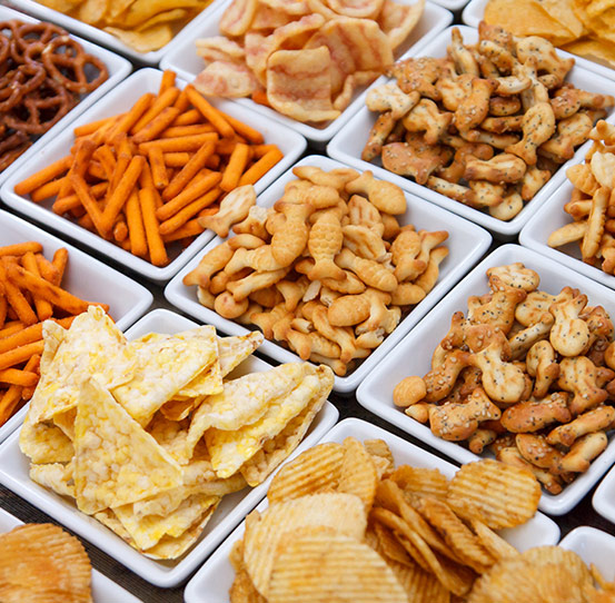 各种休闲食品