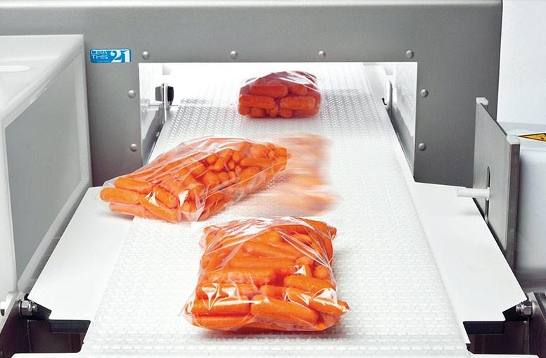 工业金属探测器输送机用喷射系统